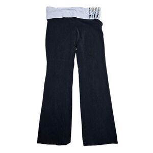 2000s mcbling victoria's secret foldover yoga pants